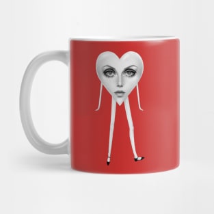 Twiggy Heart Mug